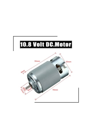 10.8 V / 10.8 Volt Şarjlı Matkap Motoru Dc. Rs-550