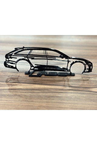 Audi Rs6 Silüet Masa,duvar Dekoru
