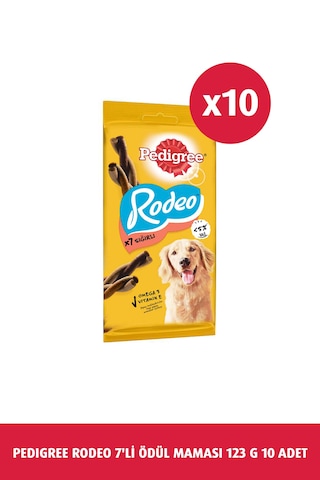 Pedigree Rodeo 7'li Ödül Maması 10 x 123 G