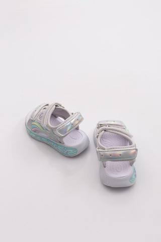 Marco Kids 02-26y210 Çocuk Patik Işıklı Sandalet Gümüş