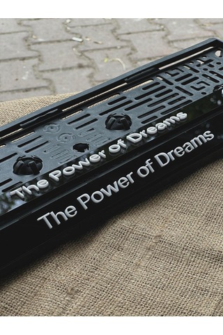 Honda The Power Of Dreams İsim Yazılı Pleksi Plakalık
