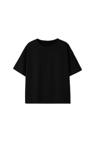 Zuzunga Unisex Basic Kısa Kollu Çocuk T-shirt Siyah