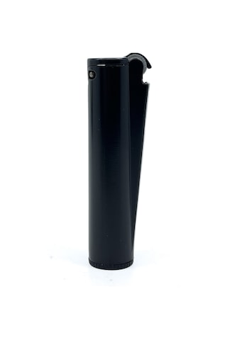 Clipper Metal Benzinli Çakmak - Siyah Özel Metal Kutulu Siyah