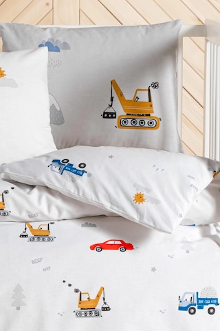 Ranforce Bebek Nevresim Takımı Knz-001 Digger Cars Çok Renkli