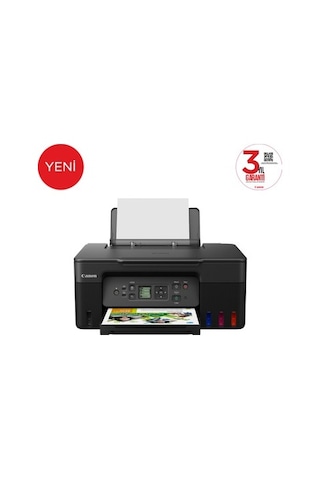 Canon Pıxma G3470 Çok Fonksiyonlu Renkli Mürekkep Tanklı Siyah Yazıcı/tarama + Fotokopi/wifi Canon