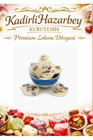 Kadirlihazarbey Beyaz Çikolata Bademli 150 Gr
