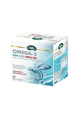 Nbl Omega-3 Balık Ve Krill Oil 100 Yumuşak Kapsül