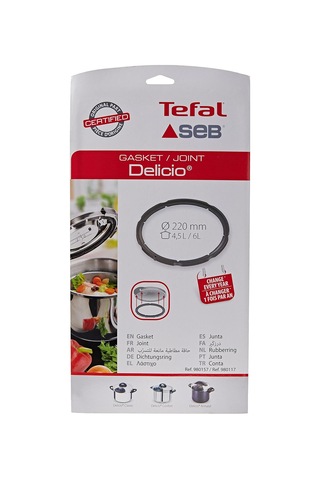 Delicio Paslanmaz Çelik Düdüklü Tencere İçin Conta 4,5l-6l-7,5l Çap 220mm - 980157 Çok Renkli