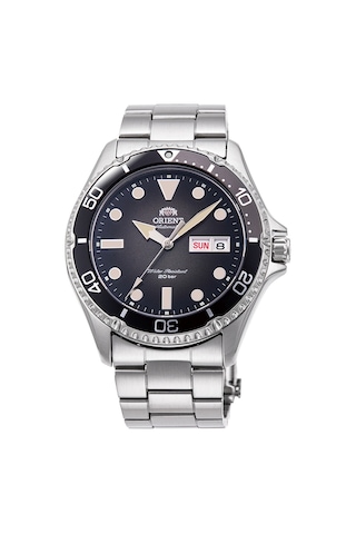 Orient Ra-aa0810n39b Otomatik Çelik Gri Füme Kadran Safir Cam 20 Atm 42 Mm Erkek Kol Saati Gri