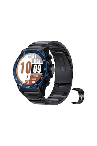 Geeroyoo JZR GY 1.53" Ips & Tws Kulaklık Seti Kalp Atışı uyku Takibi IP67 Su Geçirmez Bluetooth 5.0 Uzun Pil Ömrü 100+ Spor Modu Erkek Kadın Akıllı Saat