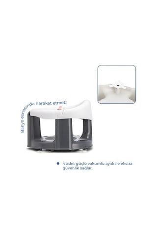Banyo Ve Mama Oturağı, Güvenli Kullanım Ve Rahat Oturma İçin Tasarlandı