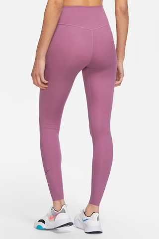Nike One Luxe Leggings Tigh Fit Lazer Kesim Soft Yumuşak Toparlayıcı Tayt Lila