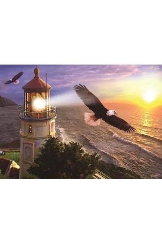 Gündoğumunda Yüksek Uçuş 1000 Parça Puzzle