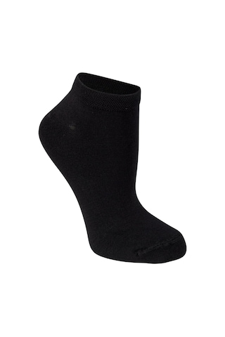 2as Patik Bambu Çorap Siyah