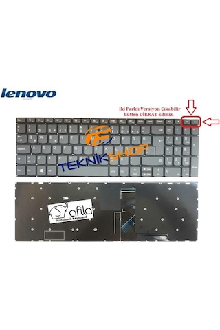 Lenovo Uyumlu Ideapad S145-15 Serisi Klavyesi - Füme Tr - 550259428
