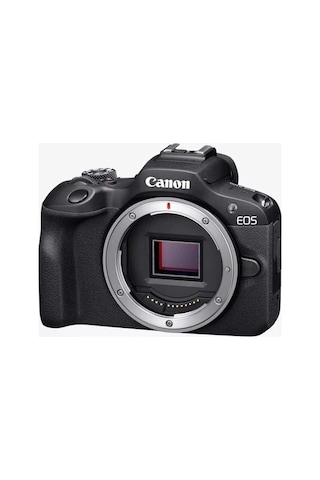 Canon R100 Aynasız Fotoğraf Makinesi RF 18 - 45 + RF 75 - 300 Double Lens Kit