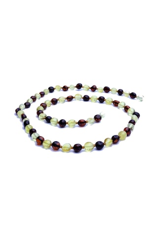 Saatcaddesi Pigado Gerçek Baltık Amberi Damla Kehribar Yetişkin Kolyesi