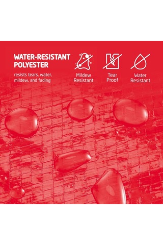 Skycity Kırmızı Noel Ağacı Saklama Çantası - Su Geçirmez Toz Proof - 7 Ft Ve Altı Boyutlar İçin - 120x28x43cm - Çift Zip Ve Taşıma Kolleri Kırmızı