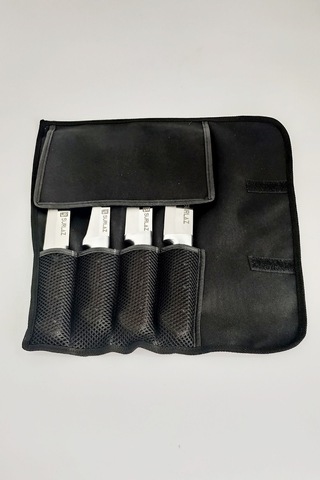 Sürmene Çantalı 4 Adet Bıçak Seti Ahşap