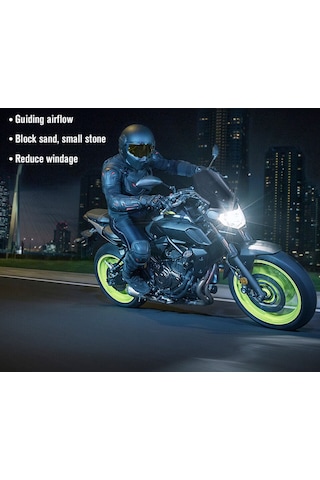 Yamaha Mt 07 Fz 07 Ön Cam Açık Füme 2018-2019-2020 Uyumlu - Füme