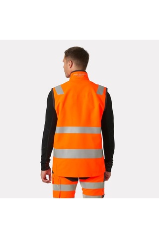 Helly Hansen Alna 4x Tech Vest 74030 Reflektörlü İş Yeleği M-269-reflektörlü Turuncu Hi-vis Orange