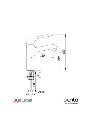 Penta 2301 Aren Lavabo Bataryası Sarı