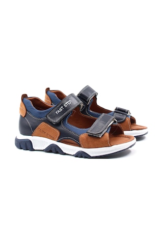 Fast Step Hakiki Deri Unisex Çocuk Klasik Sandalet 006xca009 001