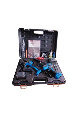 Hyundai HCS308XP + Lasercut 40XP Akülü Budama Seti Çift Akülü Profesyonel Bahçe Bakım Seti