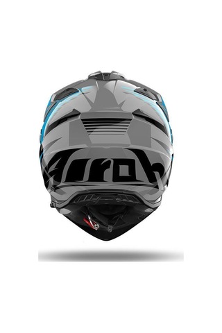 Airoh Bandit Spicy Blue Gloss Kask Mavi - Gri