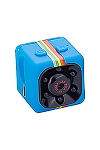 Yaozixa Küçük Hareket Kamerası 1080p Hd - Geniş Açı Görünüm, Hareket Algılama Ve 100 Dakika Çalışma Süresi - Siyah