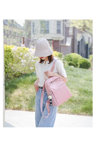 Taze Papatya Şekeri Rengi Sırt Çantası-pembe Pempe