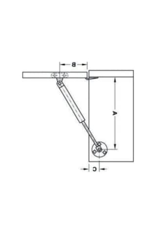 2 Adet Gazlı Amortisör Piston Seti - 100n 27 Cm 6395751