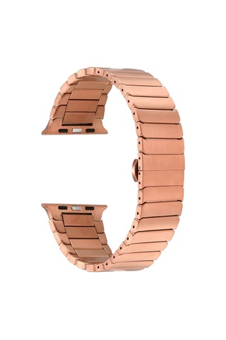 Goocamp Watch 40mm Kordon Uyumlu Krd-79 Metal Strap Kayış Clo- Gold