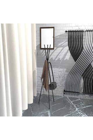 Dzgn Home Metal Tasarım Portmanto Askılık Ayaklı Elbise Askısı