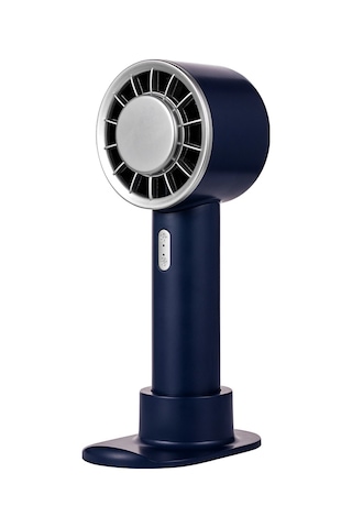 Wx-633 Yaz El Fanı 3 Hız Yarı İletken Soğuk Kompres Masa Fanı Lacivert