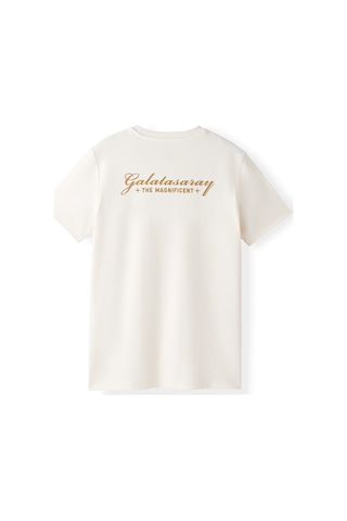 Gsstore Galatasaray Erkek T-shirt E252138 Ekru