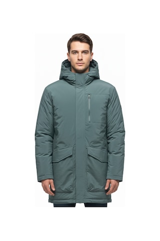 Only&sons Global Erkek Yeşil Kapüşonlu Ceket Yeşil