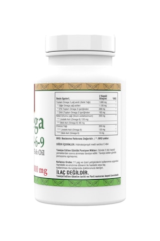 Ncs Omega 3-6-9 Fish Oil 1000Mg 200 Softgels + Ncs Vitamin D3 K2 20 ML