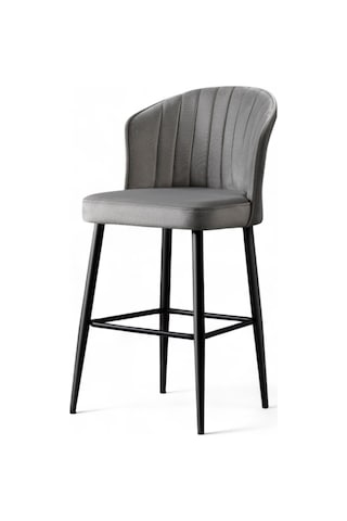 Mymassa Rubi Bar Sandalyesi Gri