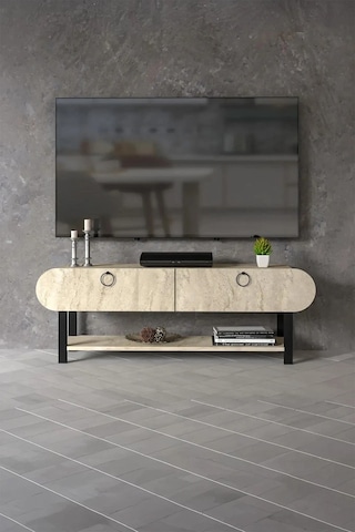 Setro Tv Ünitesi Ekru 110 Cm Çok Renkli