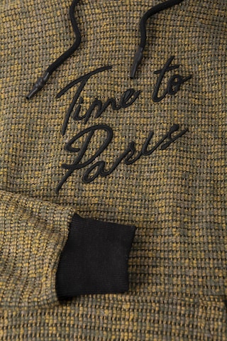 Erkek Sarı Kapşonlu Kanguru Cepli Sweatshirt Vavn21k-6300106 Sarı