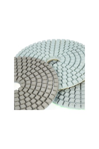 Ximistore9 12 Parça 4" Elmas Islak Taşlama Seti - Granit, Mermer Ve Beton İçin Profesyonel Zımpara Diskleri