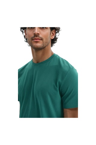 Ar-ma Erkek Regular Fit Pamuk Süprem Basic Bisiklet Yaka Tişört Y31344408002 Yeşil L