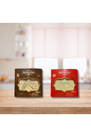 Sade Tahin Helvası & Kakaolu Tahin Helvası 300 Gr