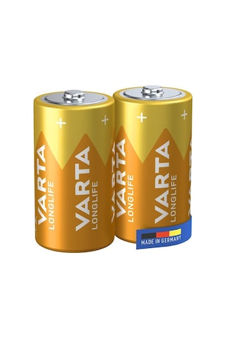 Varta Longlife Power Alkalin Orta Boy C Pil 2'li Paket