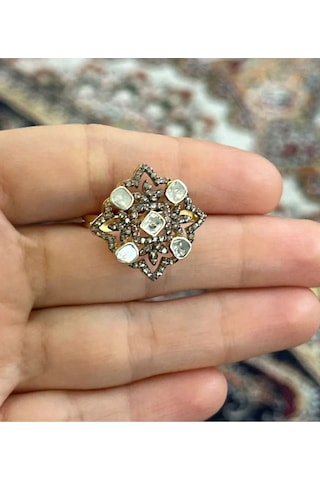 Polki Elmas Yüzük 063