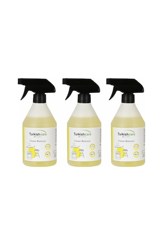 Turkishcare Ağır Leke ve Yağ Sökücü Sprey 3 x 500 ML