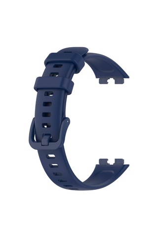 Ekılıf - Huawei Band 8 Uyumlu - Kordon Silikon Klasik Kordon - Siyah