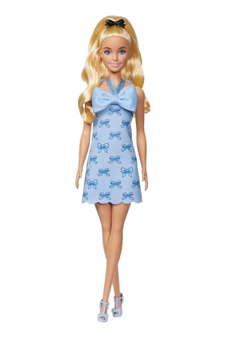 Barbie® Büyüleyici Parti Bebekleri - Mavi Fiyonklu Elbiseli HYT93