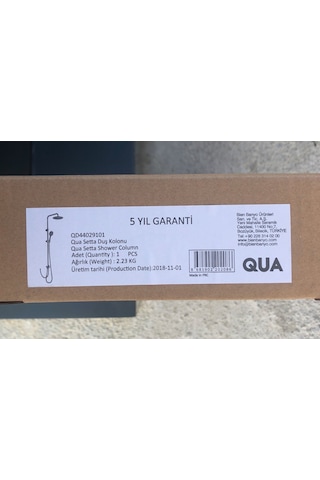 Qua Setta Duş Kolonu 3F - Qd44029101 Diğer